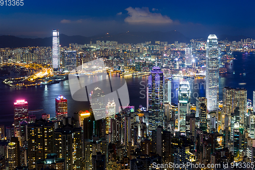 Image of Hong Kong night