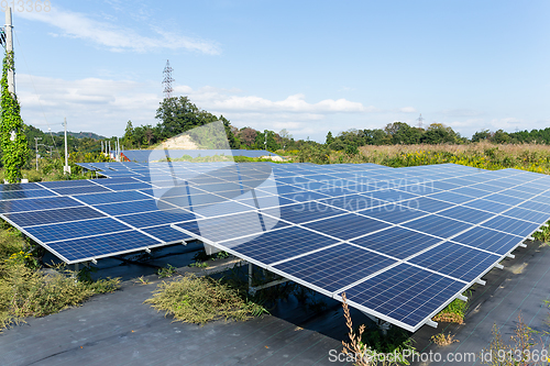 Image of Solar energy power plant