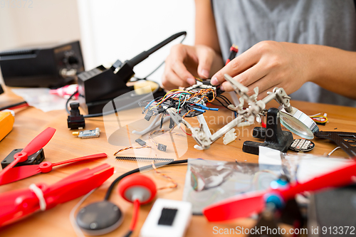 Image of Making of drone