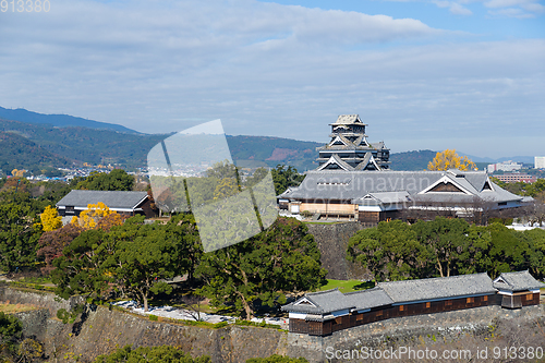 Image of Japanese Kumamoto Castle