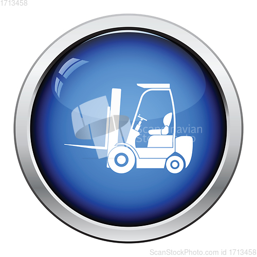 Image of Warehouse forklift icon