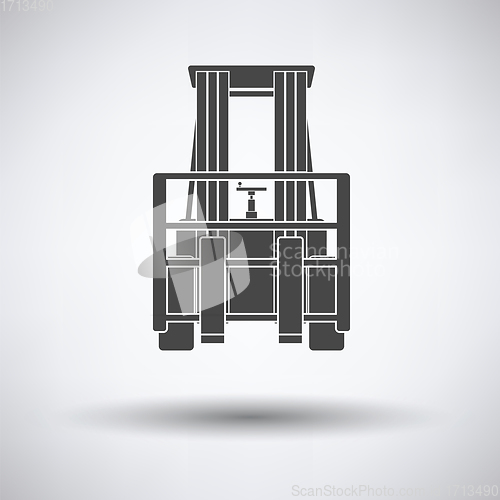 Image of Warehouse forklift icon