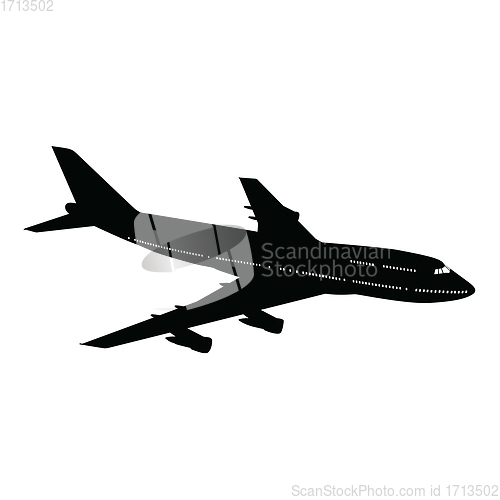 Image of Airplane silhouette