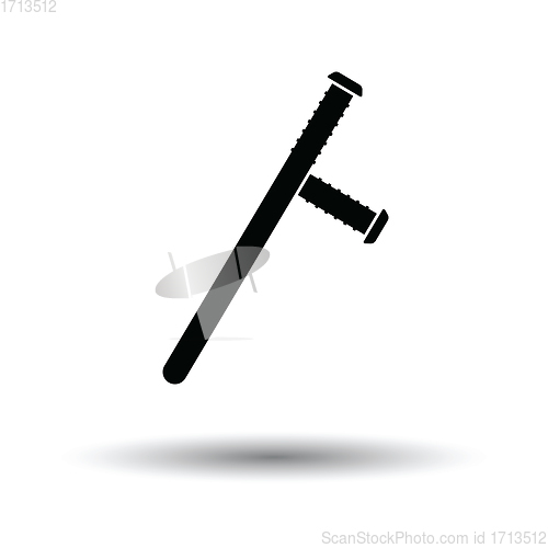 Image of Police baton icon