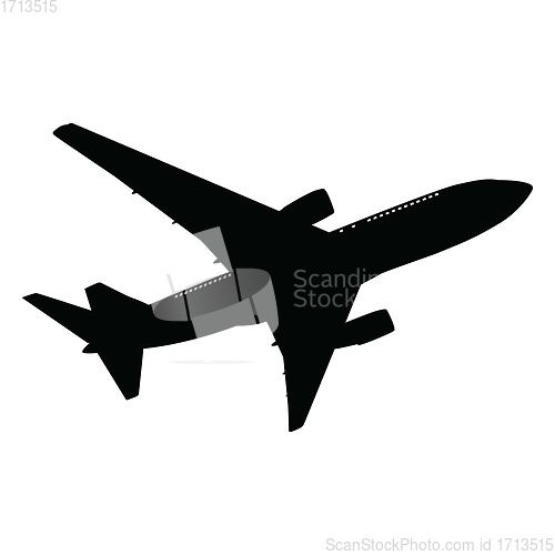 Image of Airplane silhouette