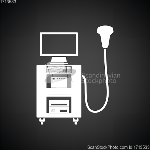 Image of Ultrasound diagnostic machine icon