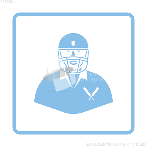 Image of Cricket player icon