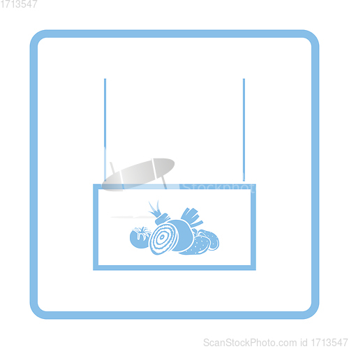 Image of Vegetables market department icon