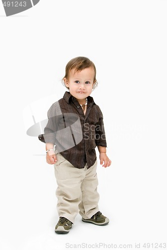 Image of Toddler boy standing