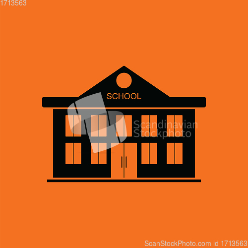 Image of School building icon