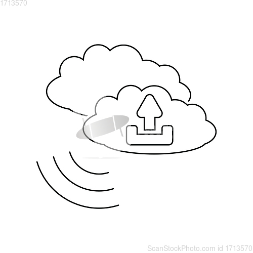 Image of Cloud upload icon