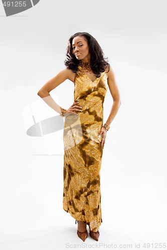 Image of Beautiful African woman
