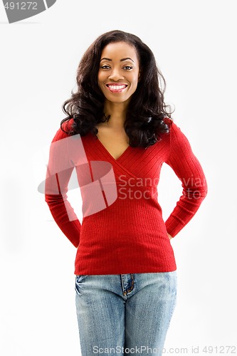 Image of Beautiful African woman