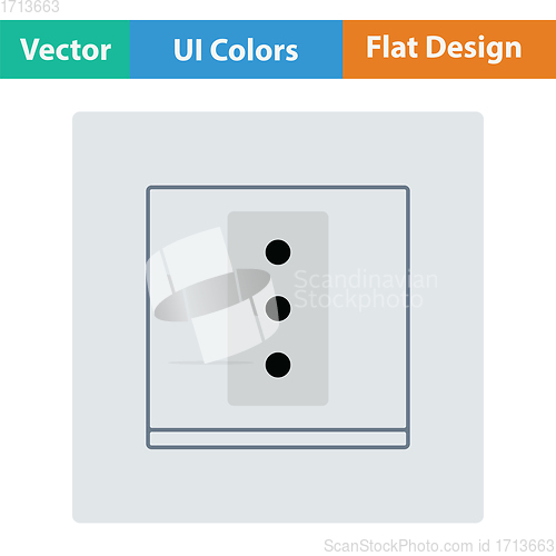 Image of Italy electrical socket icon