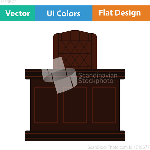 Image of Judge table icon