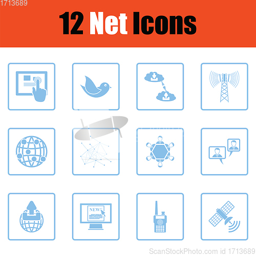 Image of Communication icon set