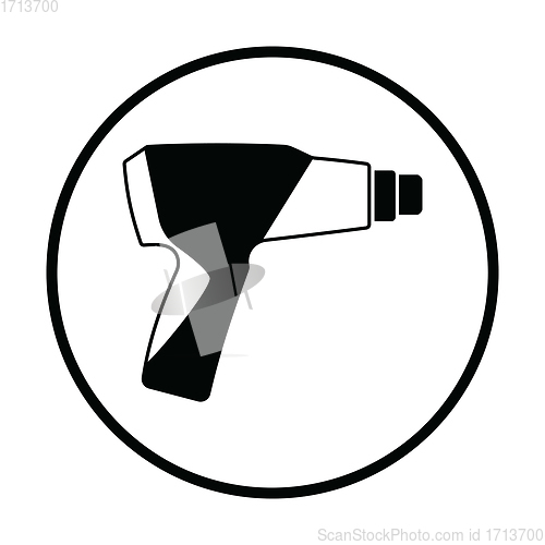 Image of Electric industrial dryer icon