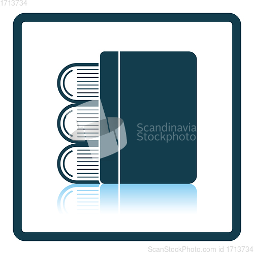 Image of Stack of books icon