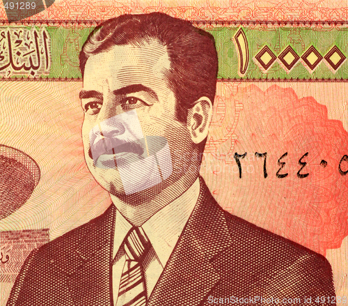 Image of Saddam Hussein