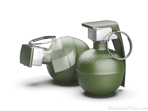 Image of Two hand grenades