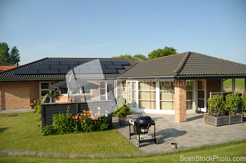 Image of House with solar panels