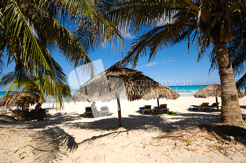 Image of Tropical beach at Varadero Cuba