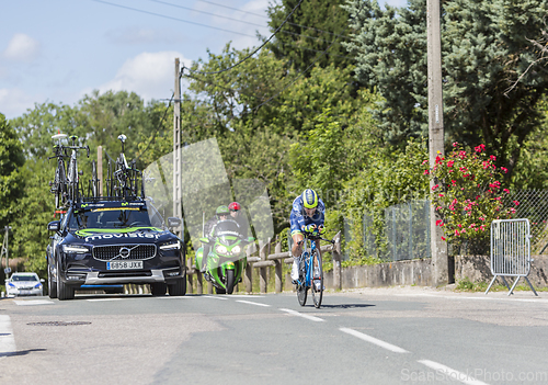 Image of The Cyclist Guillaume Martin - Criterium du Dauphine 2017