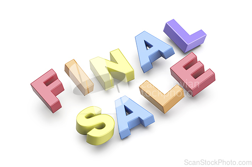Image of Final sale promo text