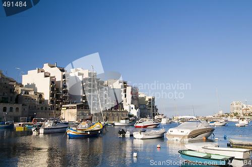 Image of st. julian's harbor malta overdevelopment construction