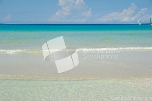 Image of Exotic beach Varadero Cuba