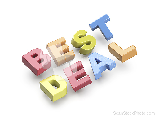 Image of Best deal promo text