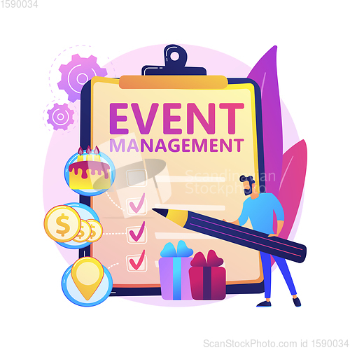 Image of Gift shopping vector concept metaphor