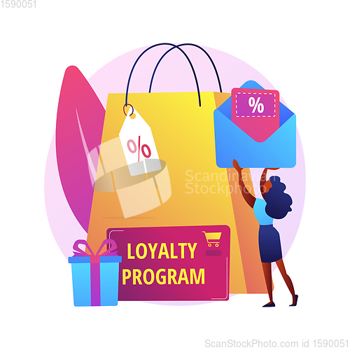 Image of Promotional mix vector concept metaphor