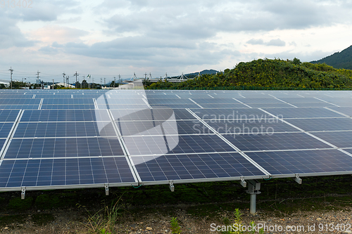 Image of Solar power station