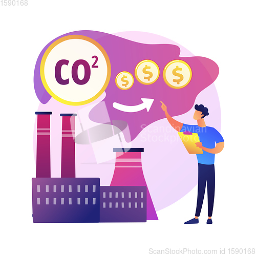 Image of Clean economy vector concept metaphor