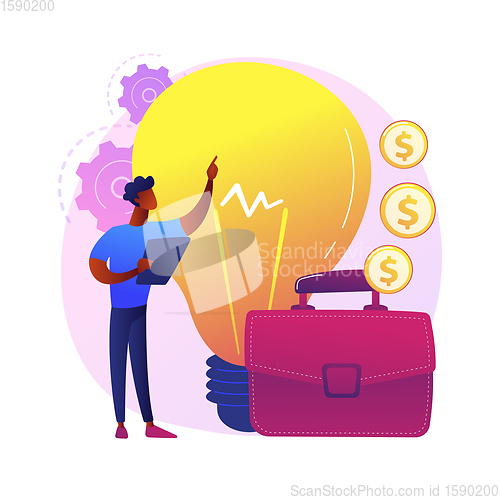 Image of New business idea vector concept metaphor