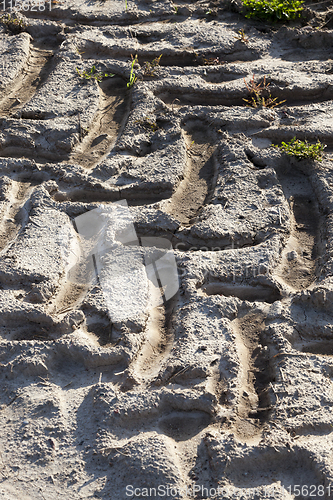 Image of plowed soil