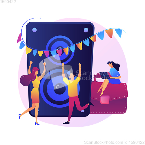 Image of Corporate event vector concept metaphor