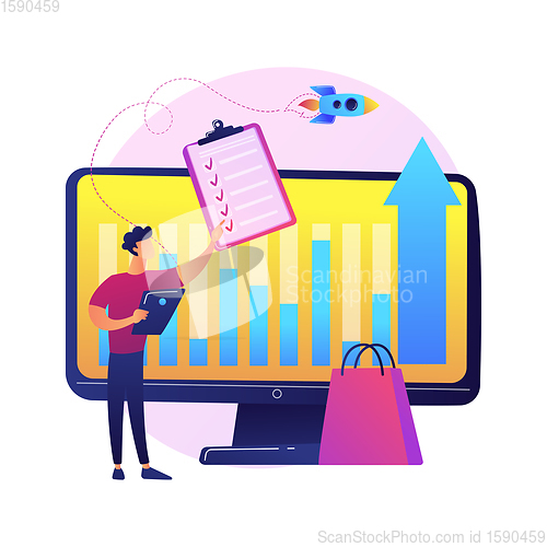 Image of Share in business vector concept metaphor.