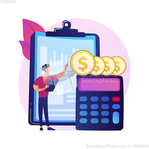 Image of Income statement vector concept metaphor