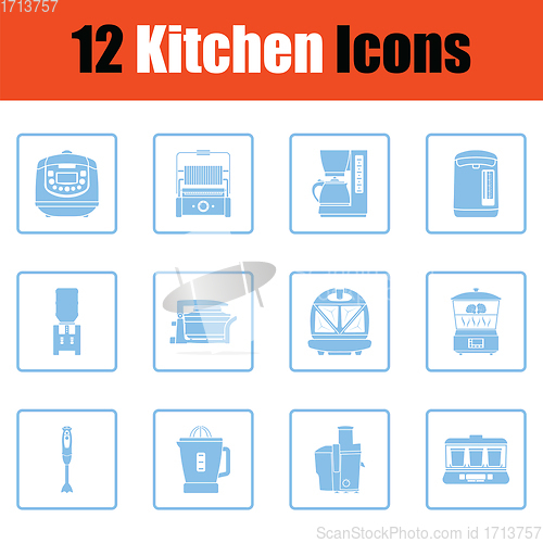 Image of Kitchen icon set