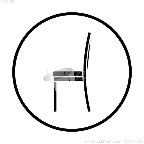 Image of Modern chair icon
