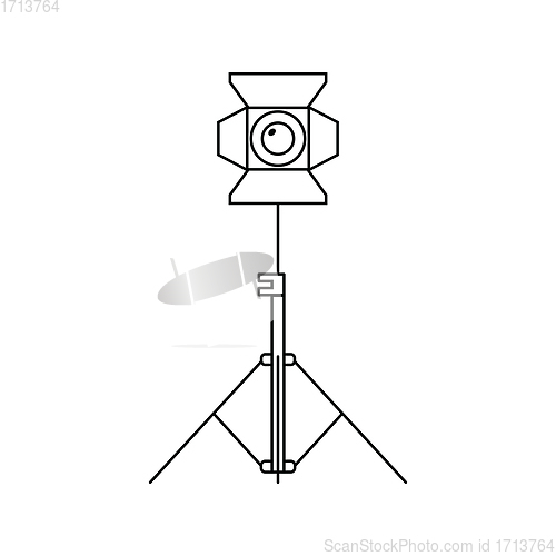 Image of Stage projector icon