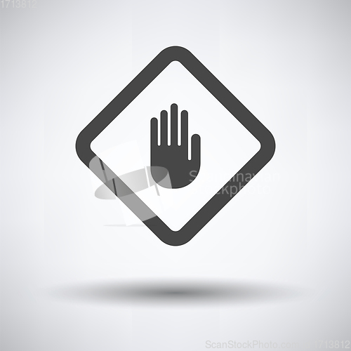 Image of Icon of Warning hand