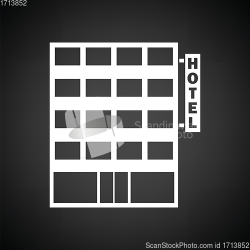 Image of Hotel building icon