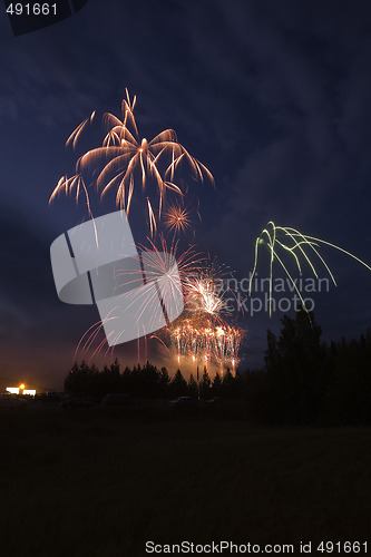 Image of Fireworks display