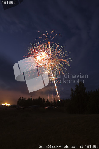 Image of Late fireworks