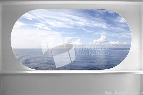 Image of Deck ship window