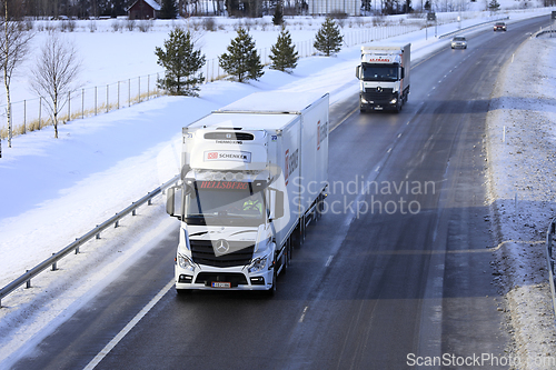 Image of Mercedes-Benz Actros Truck Temperature Controlled Transport