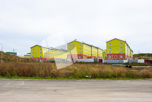 Image of Multi-storey modern residential building